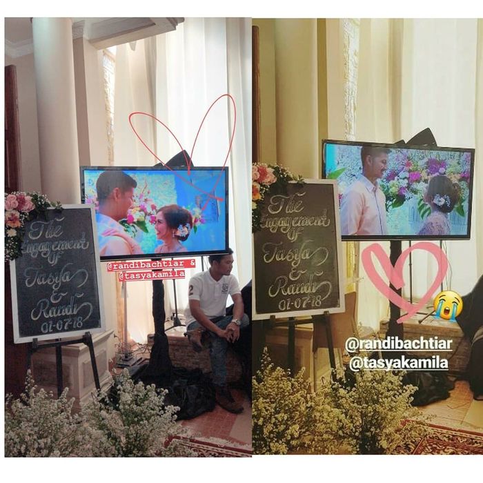 Pertunangan Tasya Kamila dan Randy Bachtiar