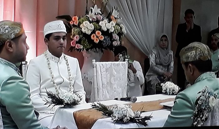 Rizky Alatas lakukan akad nikah