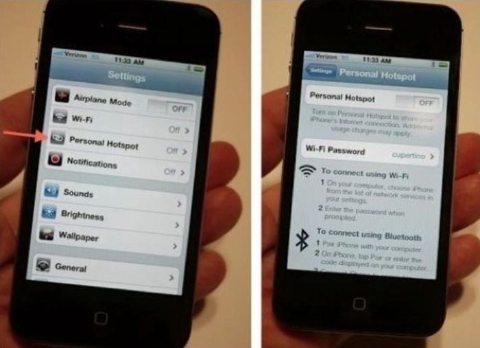 Gunakan Tethering
