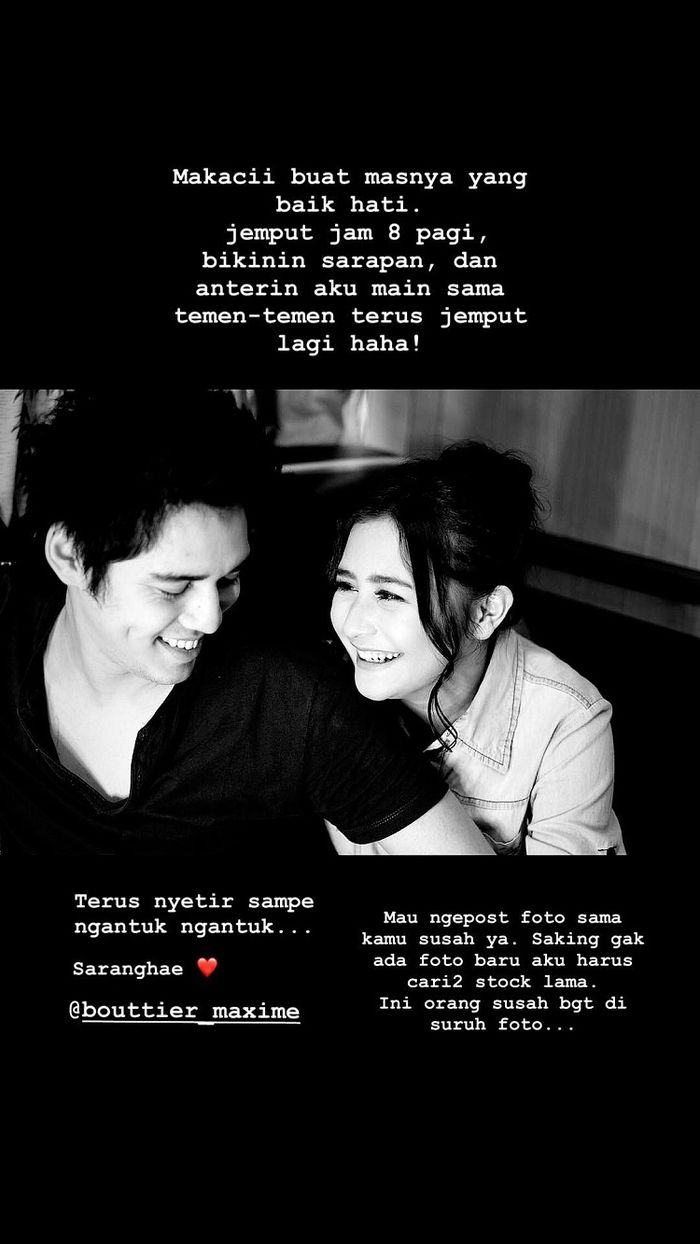 Manisnya Perlakuan Sayang Maxime Bouttier Yang Bikin Prilly Klepek-Klepek