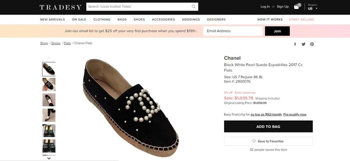 Harga sepatu yang dikenakan Kahiyang Ayu