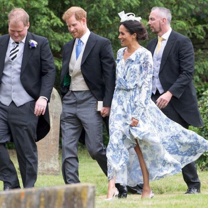 Meghan Markle yang terlihat elegan