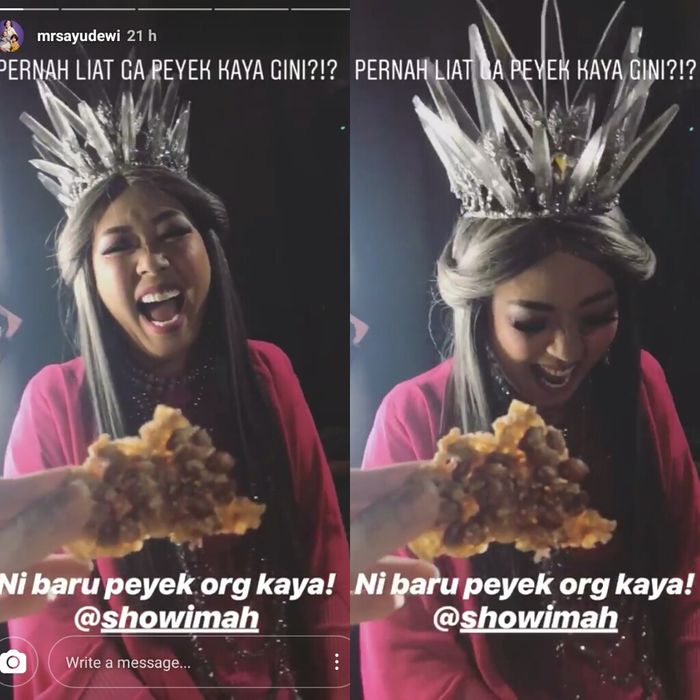 Peyek buatan Soimah