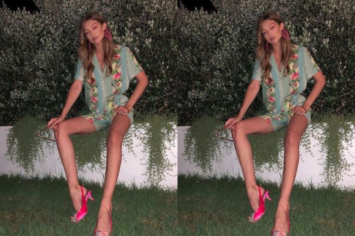 Penampilan Gigi dengan anting lobster