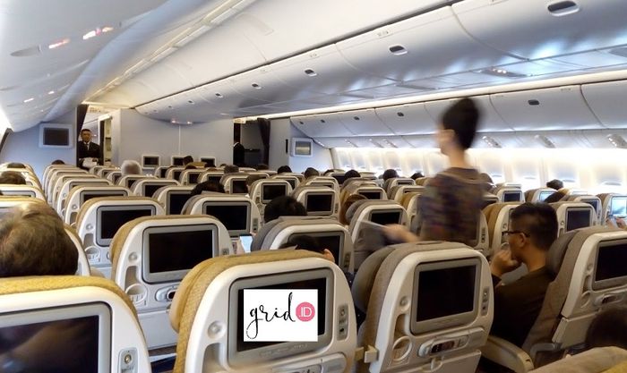 Pelayanan maskapai Singapore Airlines dari Tokyo menuju Jakarta