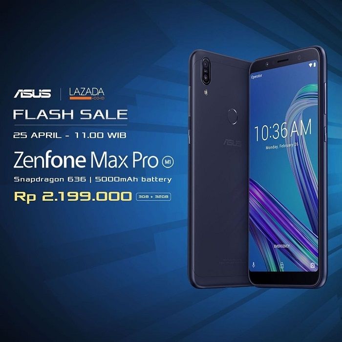 Flash Sale Lazada Asus Zenfone Max Pro