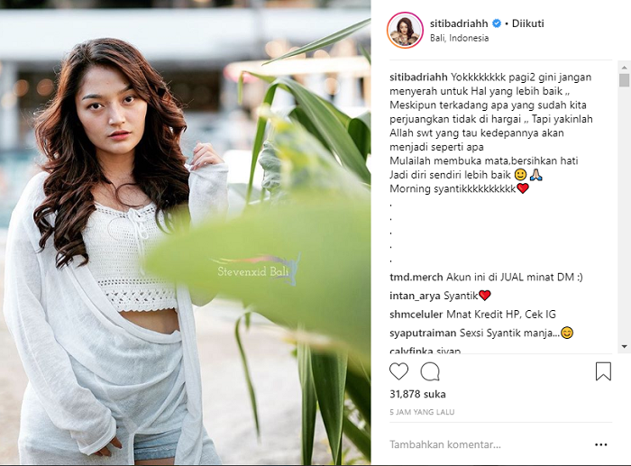 unggahan Siti Badriah