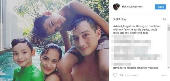 Pevita Pearce sempat dikabarkan dekat dengan Mike Lewis