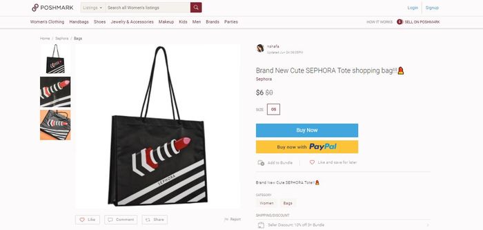 Totebag Sephora
