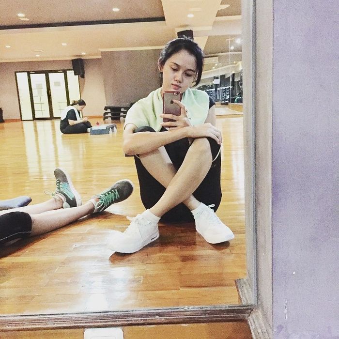 Meiza Aulia senang olahraga