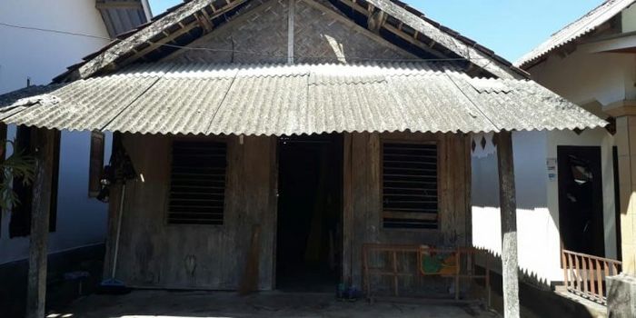 Depan Rumah Lalu Muhammad Zohri di Lombok Utara, Nusa Tenggara Barat