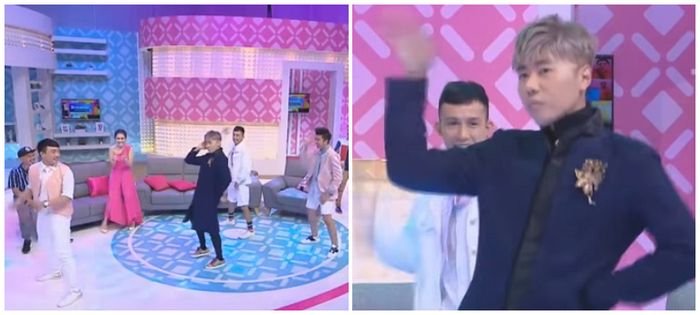 Roy Kiyoshi menari Korea