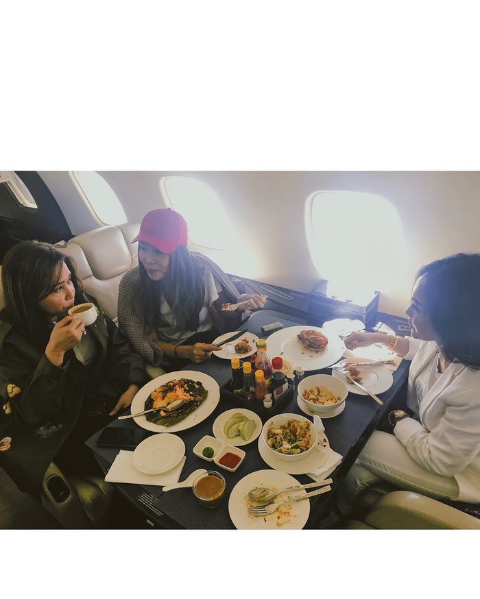 Mey Chan bersama Maia Estianty dan Yuni Shara