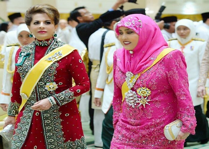 Saleha Mohamed Alam saat berada di acara kenegaraan