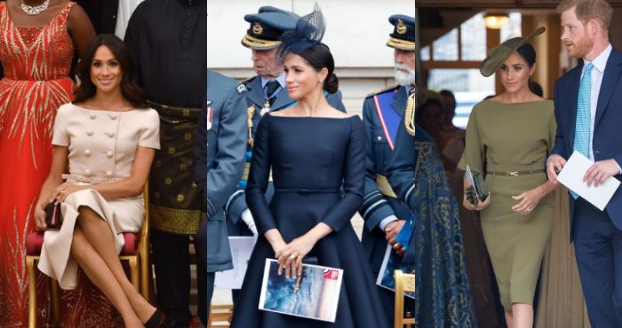 Meghan Markle populerkan tren dres berpotongan boat neck (Glamour)