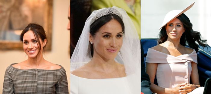 Meghan Markle populerkan tren dres berpotongan boat neck (glamour)