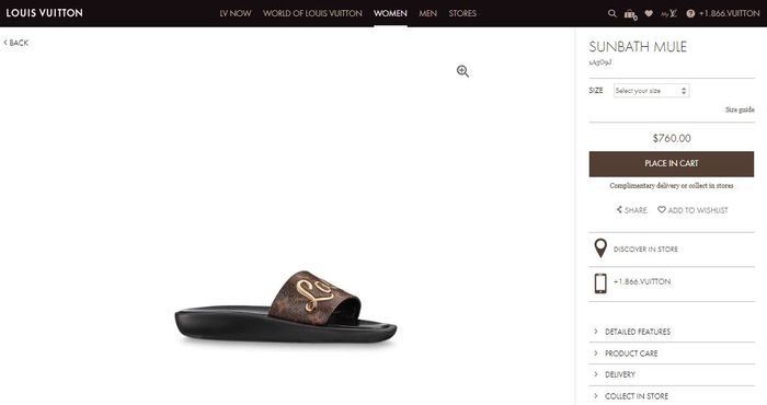 Sandal Louis Vuitton