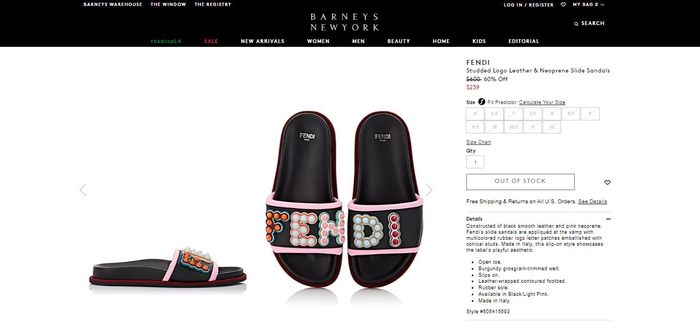 Sandal Fendi Sarwendah