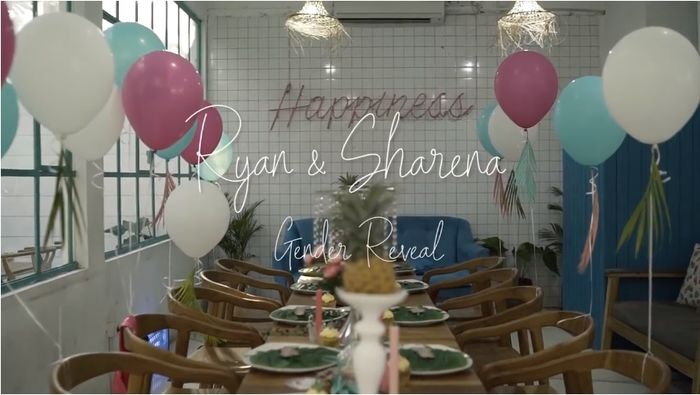 Baby Shower Sharena Delon Bertema Tropis