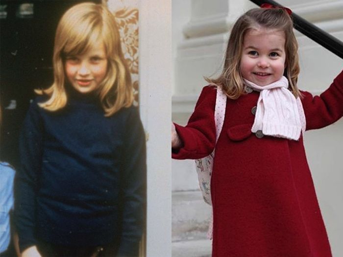 Foto sekolah pertama Putri Charlotte dan Putri Diana masa kecil