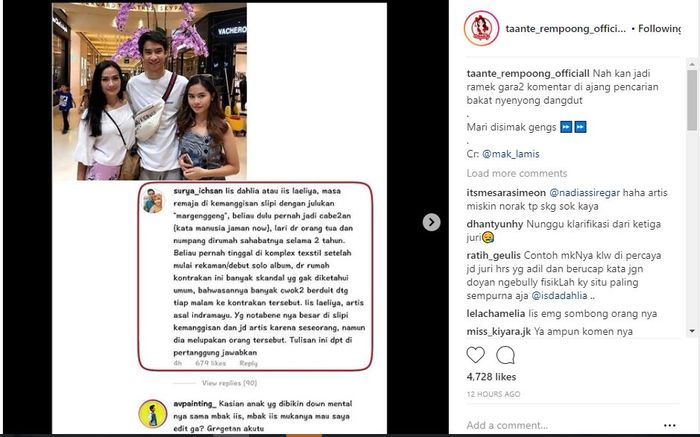 Postingan Iis
