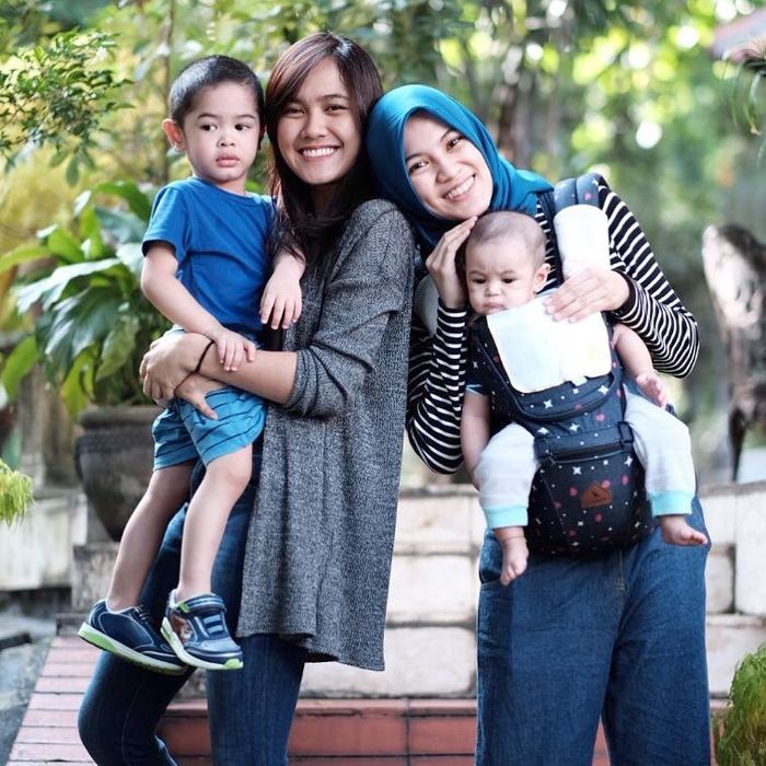 Annissa sangat dekat dengan anak-anak Icha