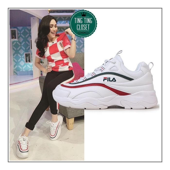 Ray White Sneakers by Fila
