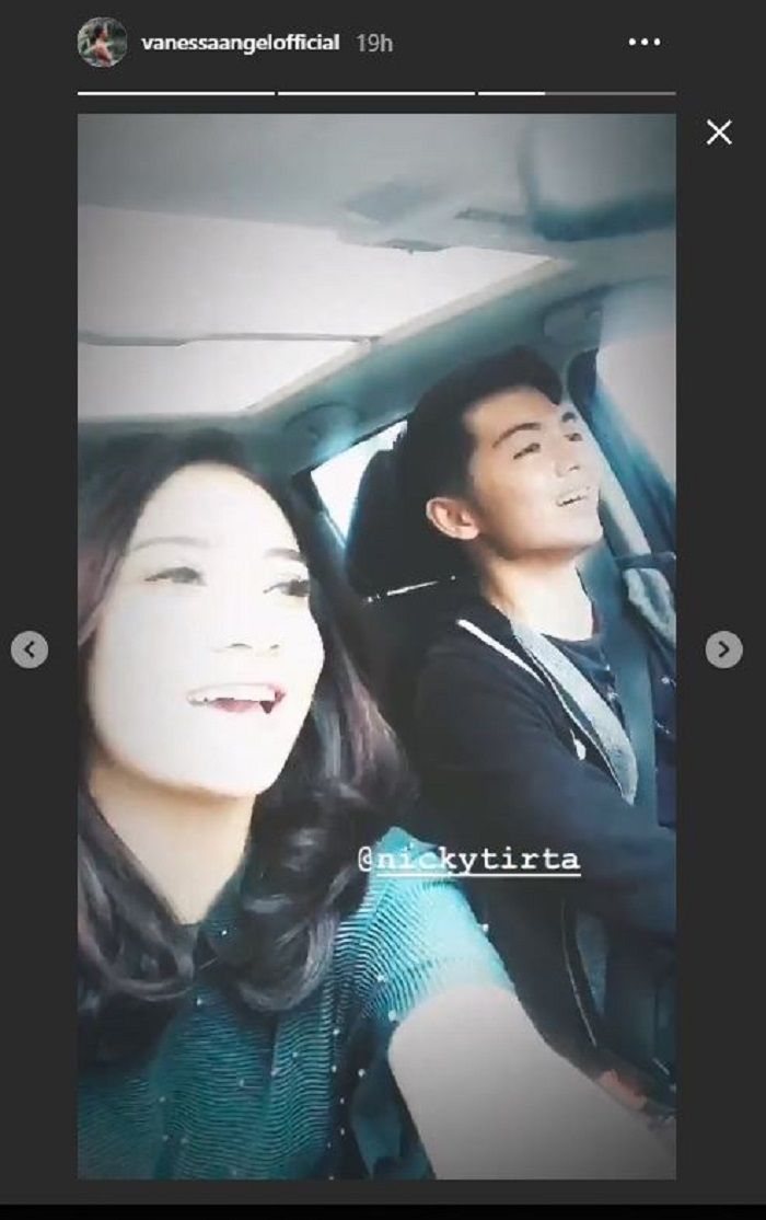 (Instagram Story Vanessa Angel)
