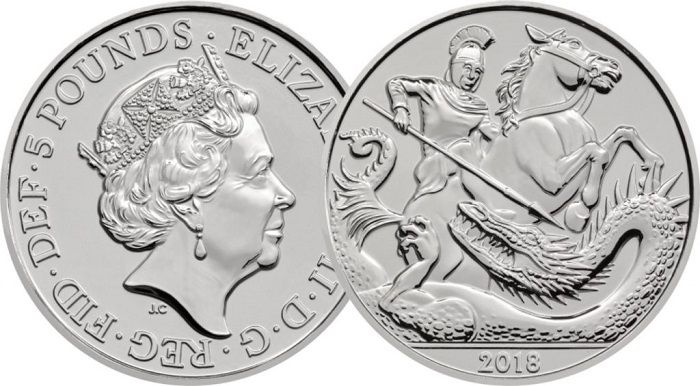 Koin Royal Mint yang jadi kado spesial Pangeran George di ulang tahunnya yang ke-5 ini