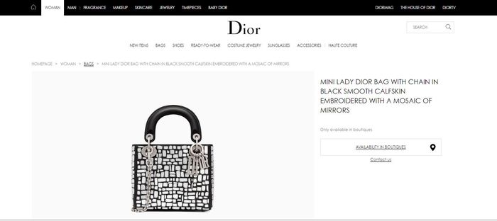 Harga tas yang dibawa Ayu Ting Ting - Dior