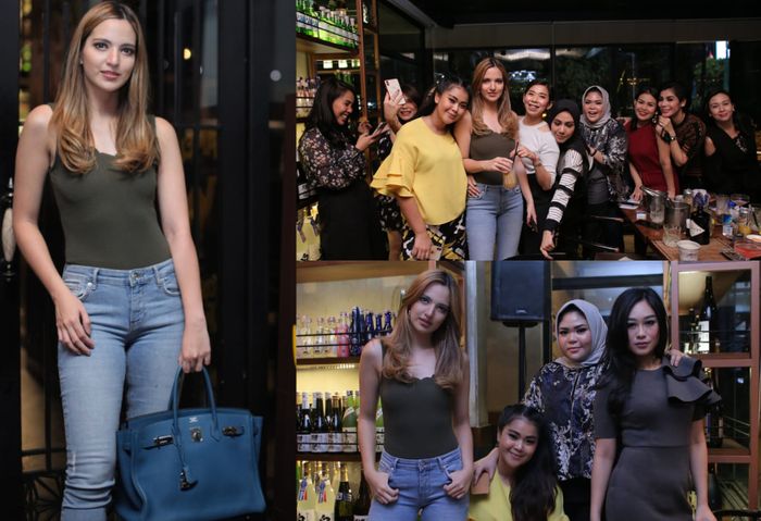 Tas Mewah Nia Ramadhani saat arisan