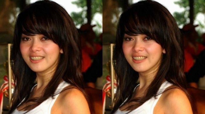 Rambut Syahrini