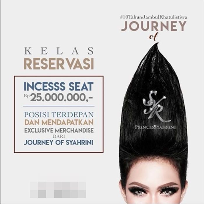 Tiket konser Syahrini