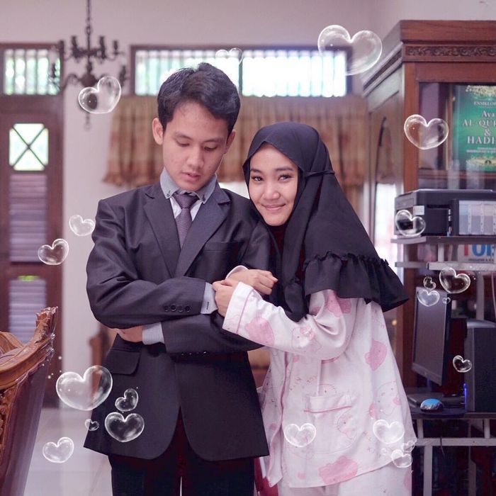 Bagian dalam rumah Fatin.