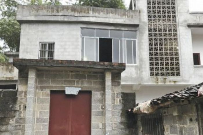 Rumah Wei Ximing, dibangun dari hasil tabungannya sebagai seorang penggembala domba