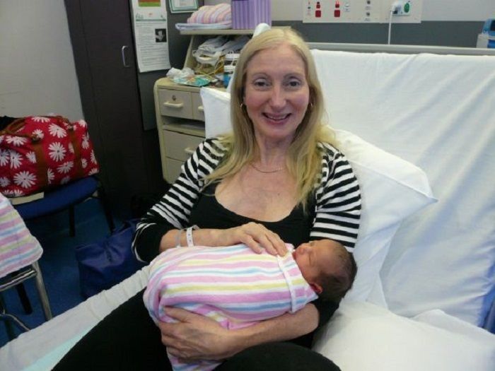 Carolyne Ness sudah melahirkan anak pertamanya