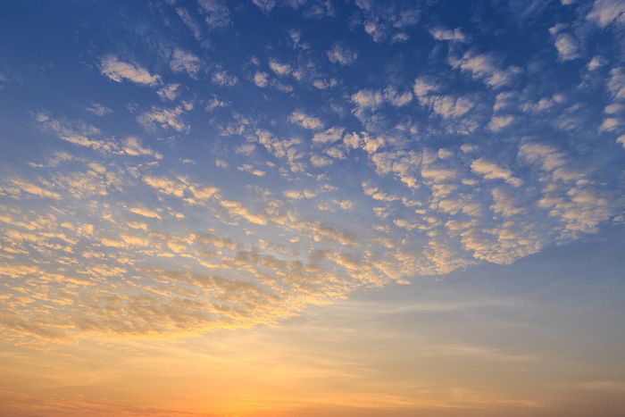Awan berbentuk sisik ikan kembung