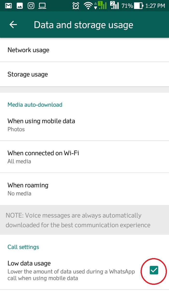 Screenshot WhatsApp