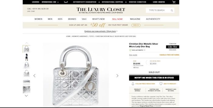 Tas yang dibawa oleh Sarwendah - theluxurycloset.com