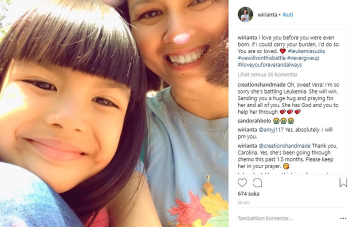 unggahan kakak Jerry Aurum