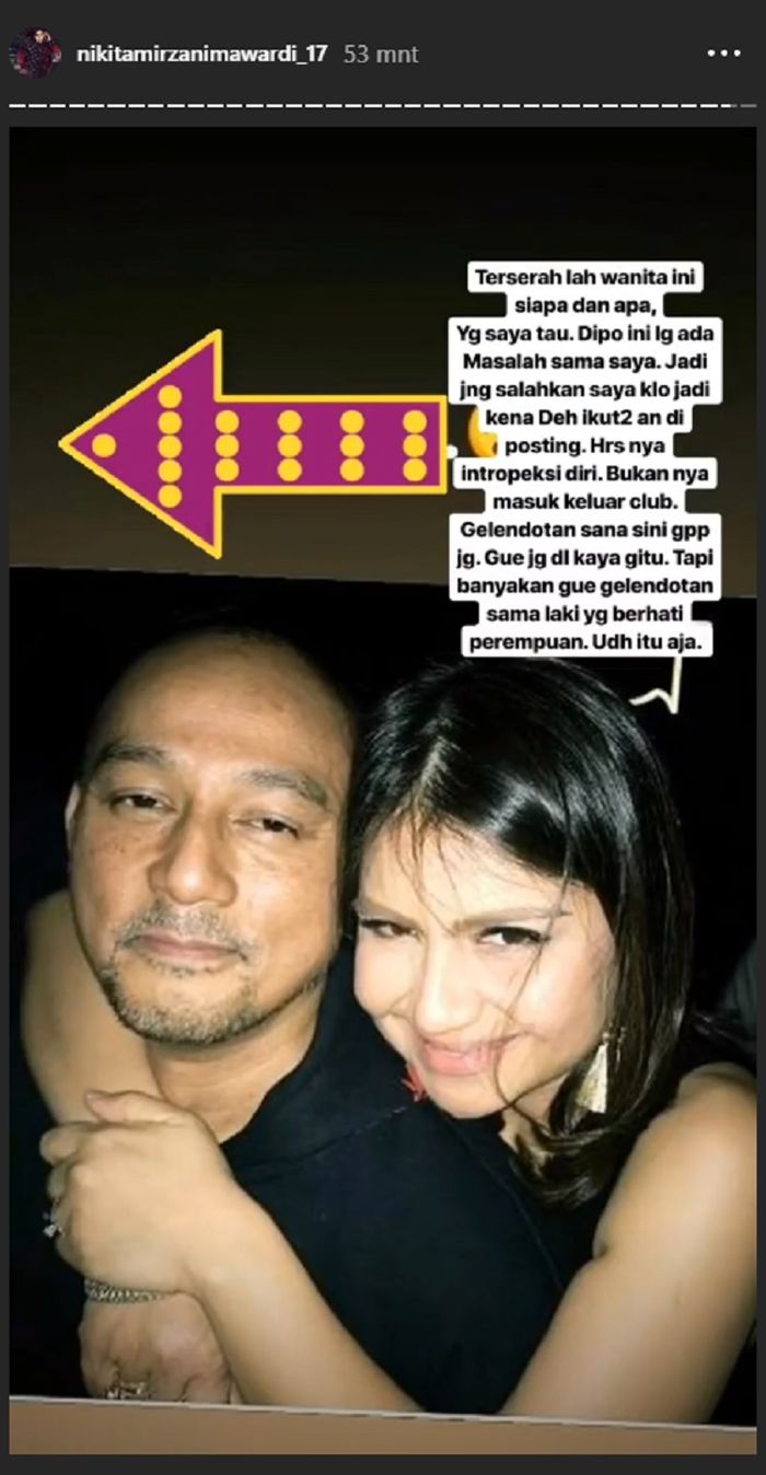 Dipo Latief dengan Perempuan lain