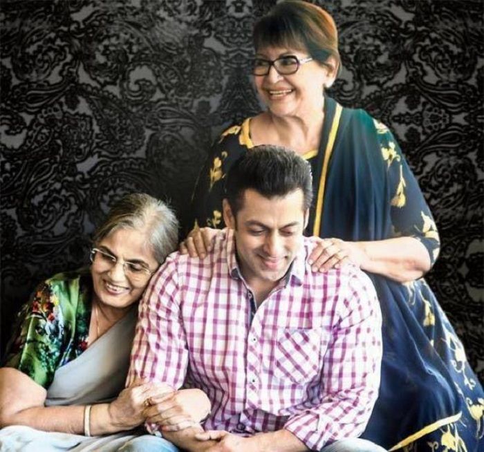 Salman Khan dan dua ibunya