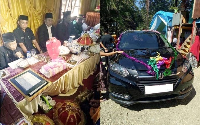 Mahar yang diberikan kakek Alwi oelh Andi Sulfiah