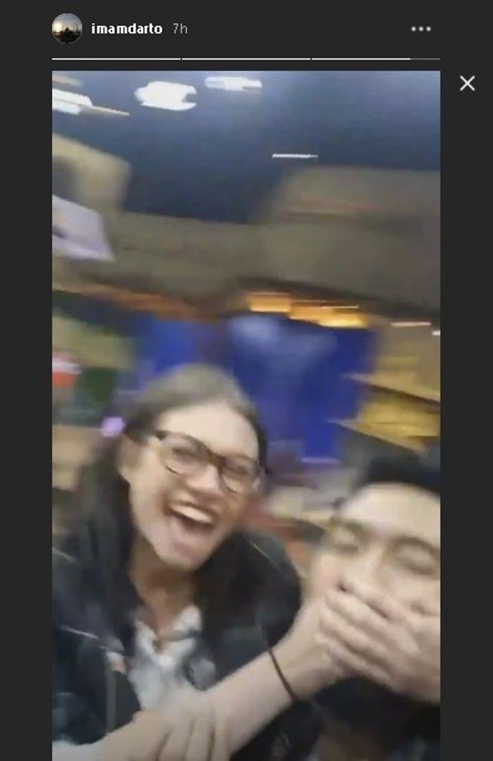 Unggahan instagram story Imam Darto
