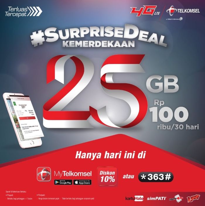 paket Surprise Deal Telkomsel