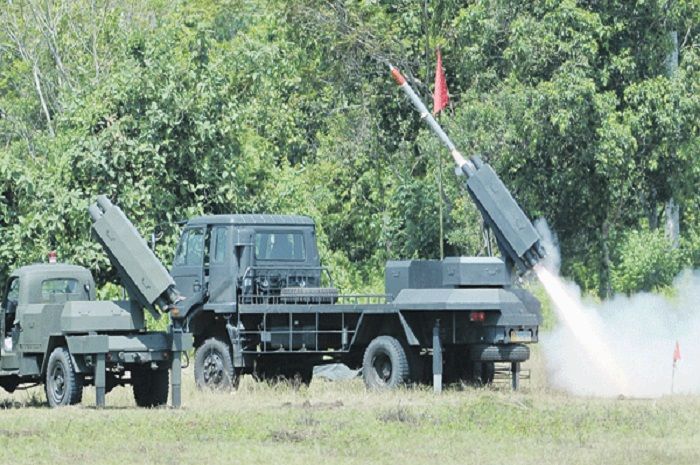 R-han Indonesia saat di uji coba di Baturaja