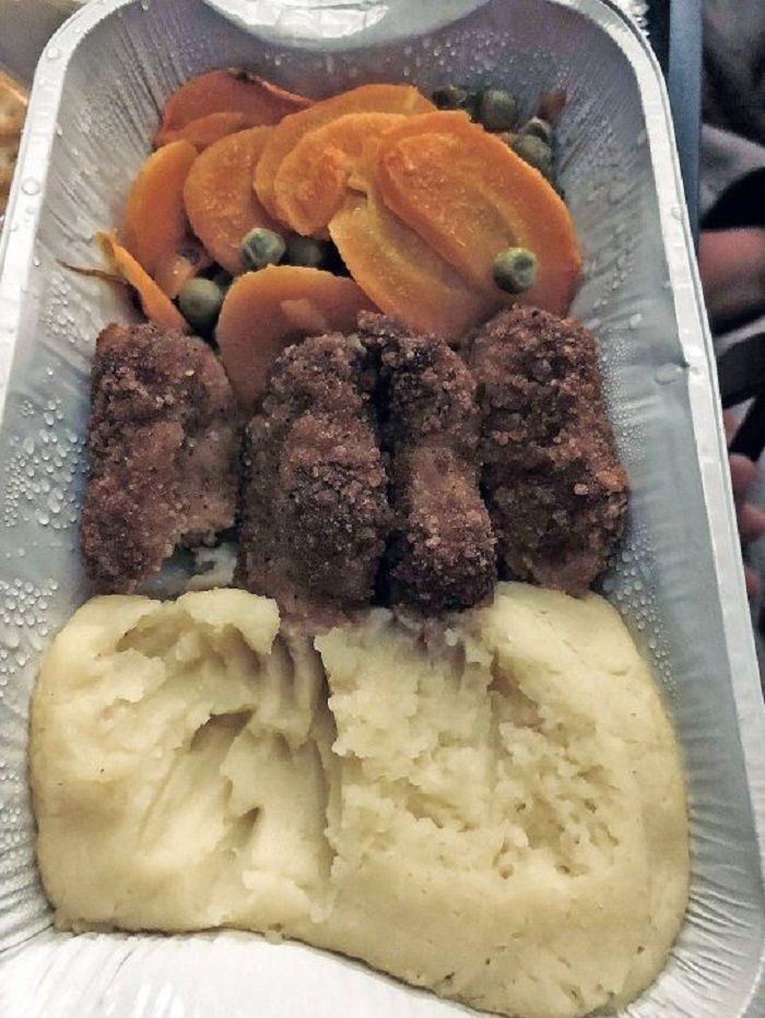 Kecewa Berat! Naik Pesawat dengan Tiket Rp46,5 Juta, Pria Ini Malah Disuguhi Makanan yang Membuatnya Mual!