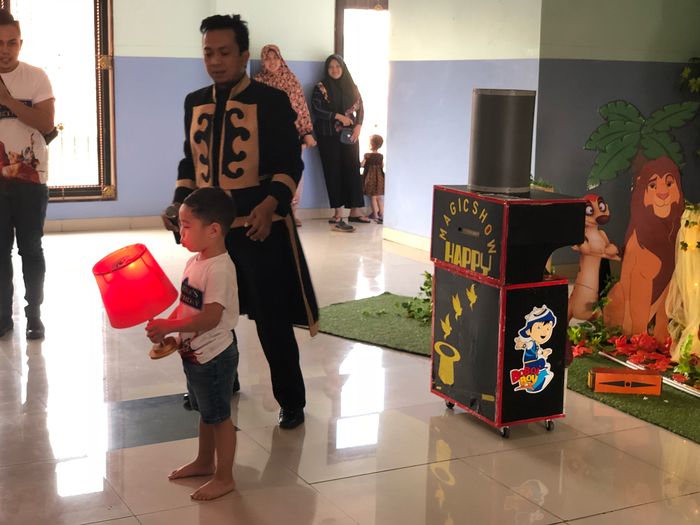 Pesta perayaan ulang tahun Rafathar - instagram.com/nissyaa
