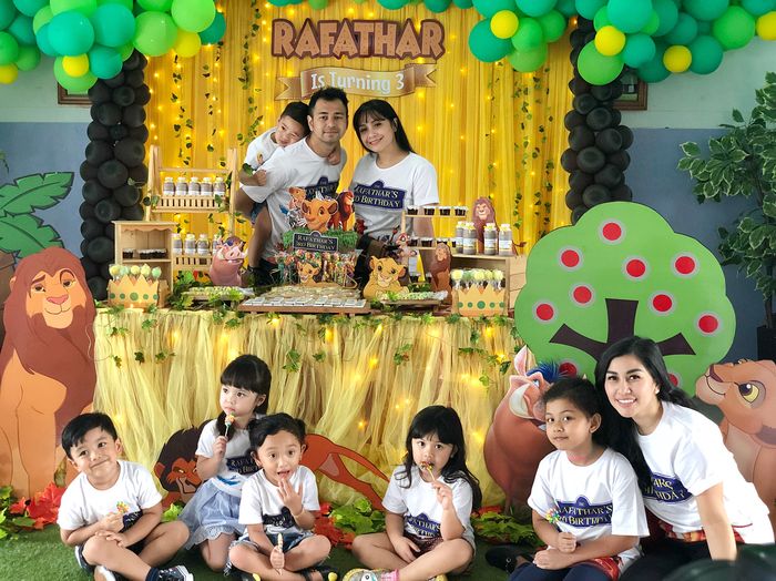 esta perayaan ulang tahun Rafathar yang ke-3 tahun - instagram.com/nissyaa