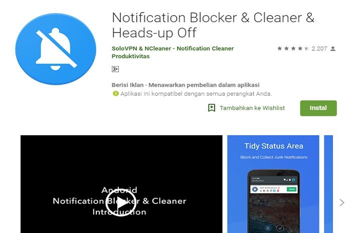 Notification Blocker.